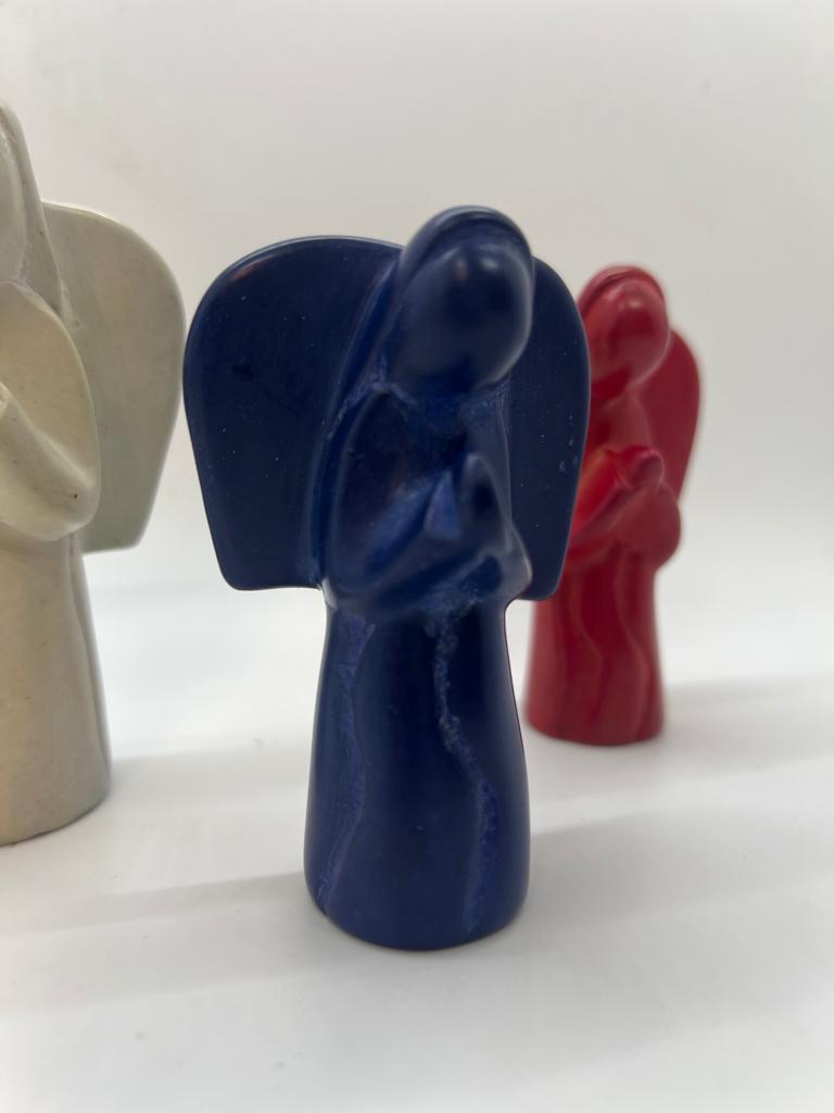 Hand-Carved Soapstone Angels - Divine Decor from East Africa – Her