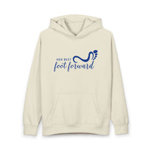 Load image into Gallery viewer, Her Best Foot Forward Hoodie | Comfy Women's Pullover with Purpose