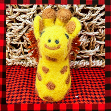 Load image into Gallery viewer, The Safari Five | Handmade Finger Puppet Playset