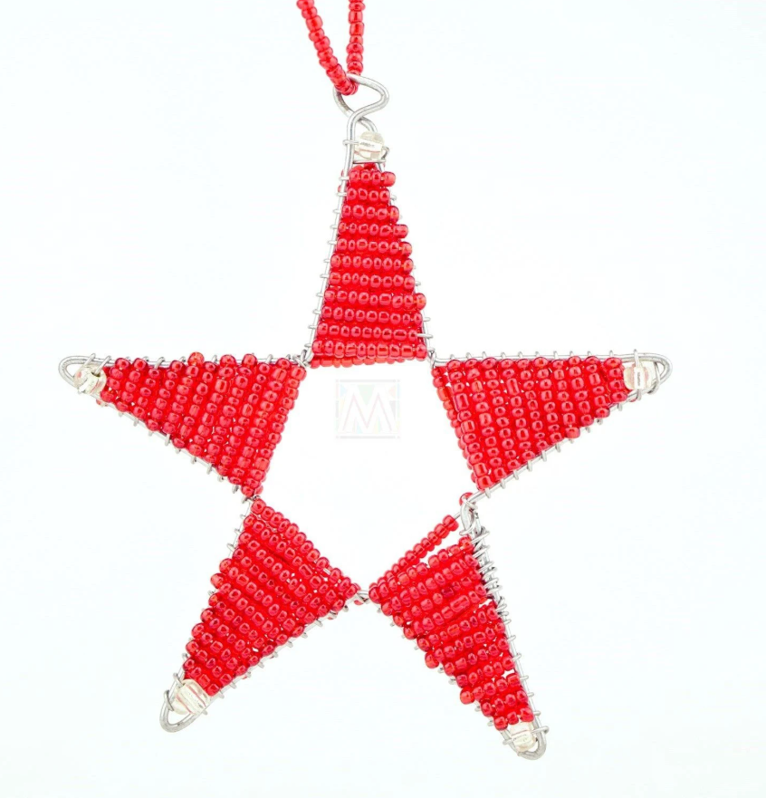 Shining Stars - Handcrafted Beaded Holiday Ornaments from Tanzania