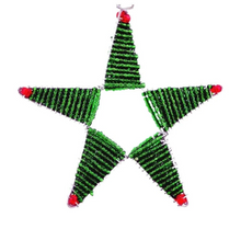 Load image into Gallery viewer, Shining Stars - Handcrafted Beaded Holiday Ornaments from Tanzania