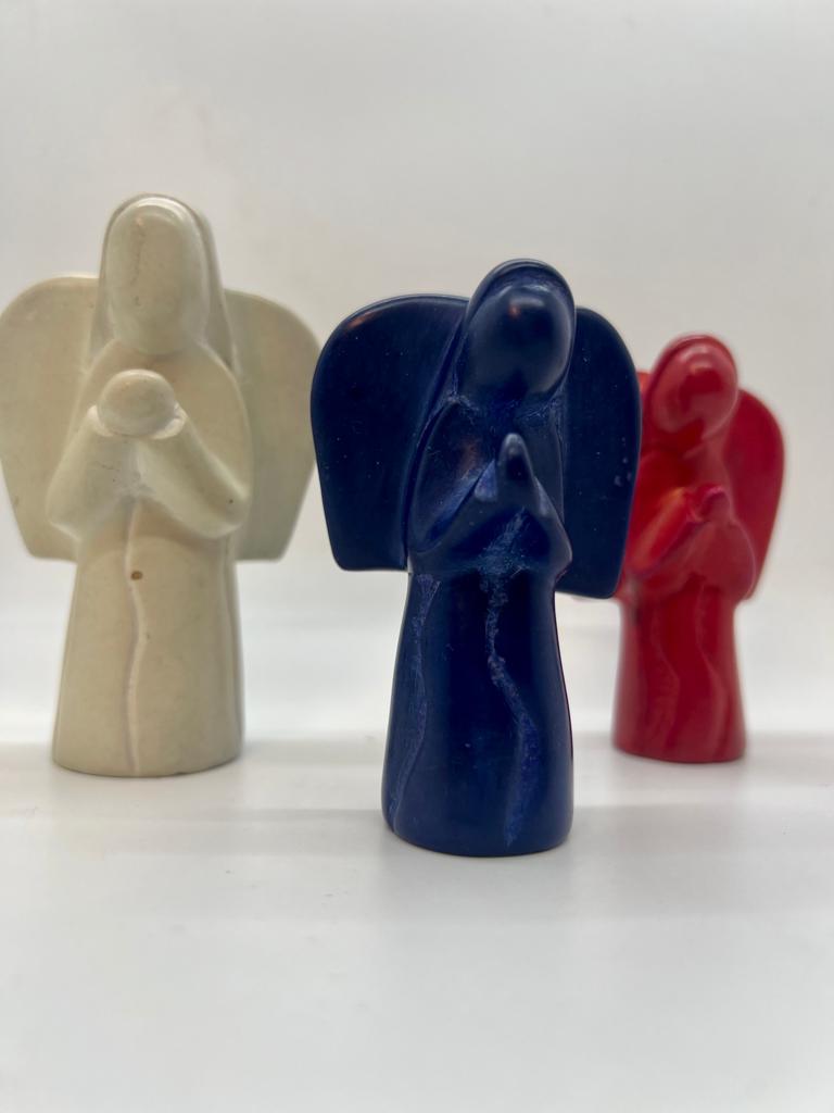 Hand-Carved Soapstone Angels - Divine Decor from East Africa – Her
