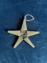 Load image into Gallery viewer, The Reach for the Stars - Tax-Deductible Honor Gift Donation with Card by Her Best Foot Forward features a beaded star ornament, handmade by East African women artisans—an ideal gift supporting girls’ education.