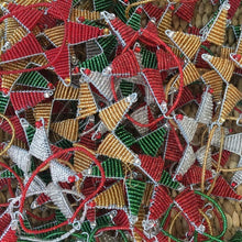 Load image into Gallery viewer, Shining Stars - Handcrafted Beaded Holiday Ornaments from Tanzania